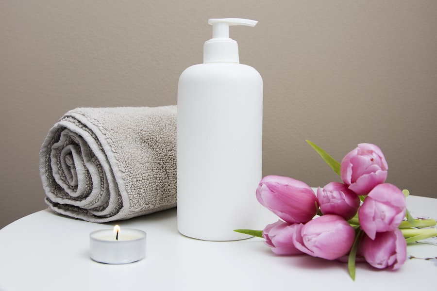 Calming evening skincare ritual